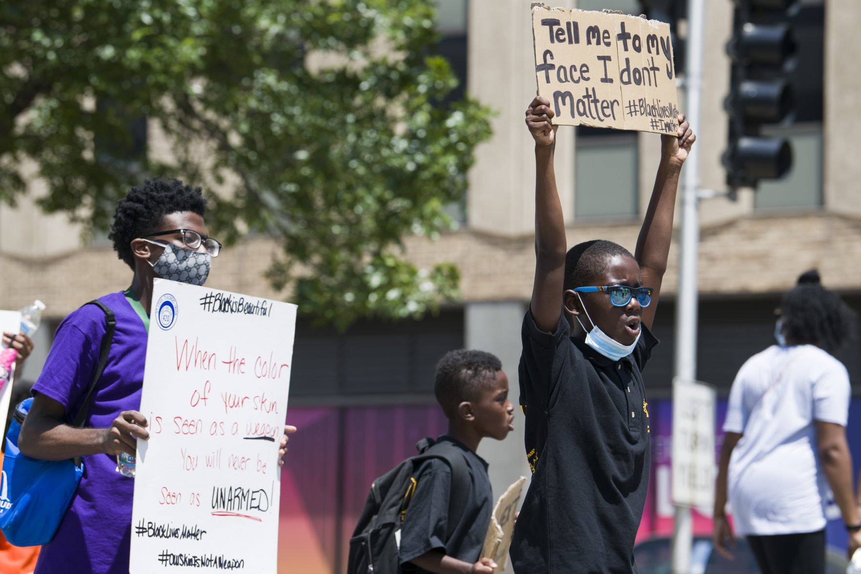 Coalition of Black Trade Unionists for Black Lives Matter march
